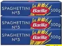 Barilla Spaghettini No.3 × 3PCS