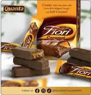 Quanta شوكولاتة بالحليب fiori