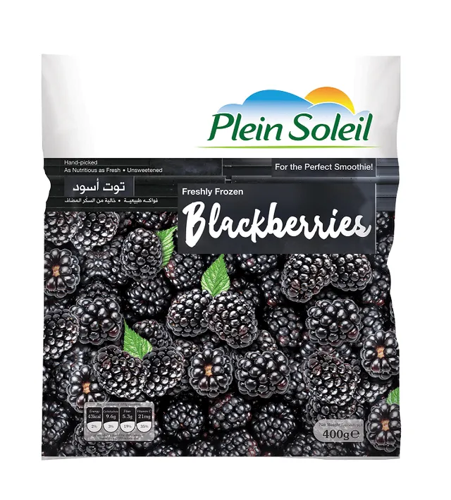 Plein Soleil Freshly Frozen Blackberries