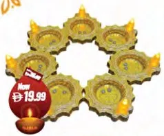 Led Light Lamp Diya 7065