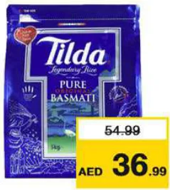 Tilda أما أرز بسمتي