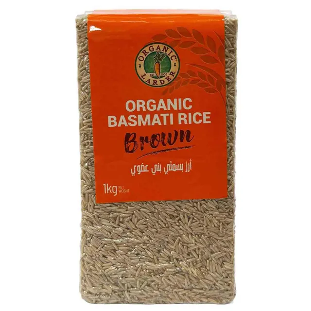 Organic Larder Organic Brown Basmati Rice
