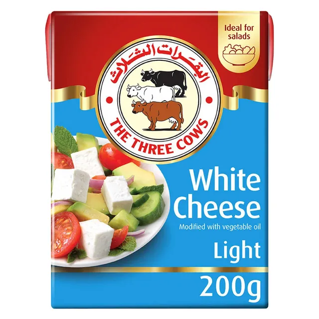 The Three Cows Light White Cheese