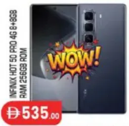 Infinix Hot 50 Pro 8+8 GB Ram 256 GB Rom