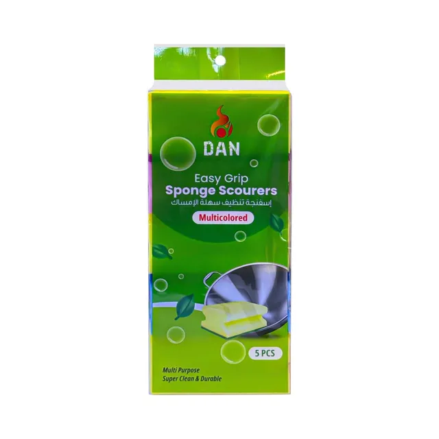 Dan Sponge Scourers -5Pcs