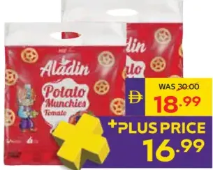 Aladin Potato Munches Tomato