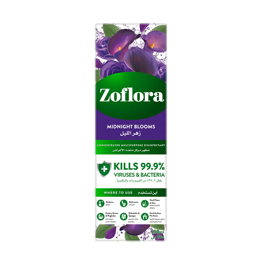 Zoflora مطهر مركز متعدد الاستخدامات ميدنايت بلومز