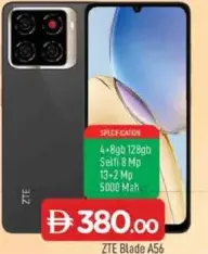 Zte Blade A56 4+8 GB
