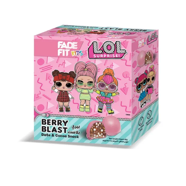 Fade Fit Kids Berry Blast Energy Balls