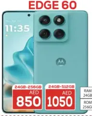 moto Edge 60 24 GB/256 GB