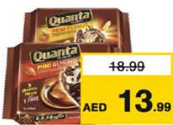 Quanta Mini Ice Cream Almnd Vanilla/Prm Peanut