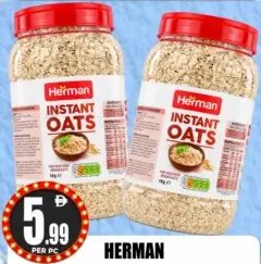 Herman Instant Oats