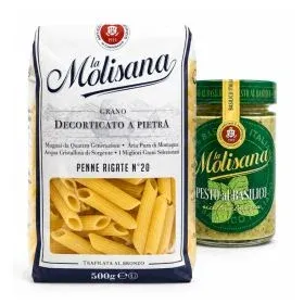 La Molisana Penne Rigate + Molisana Basilico Pesto