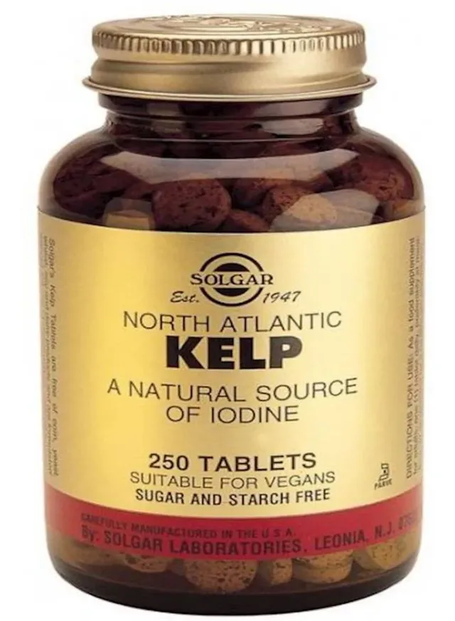 solgar Kelp, 250 Tablets