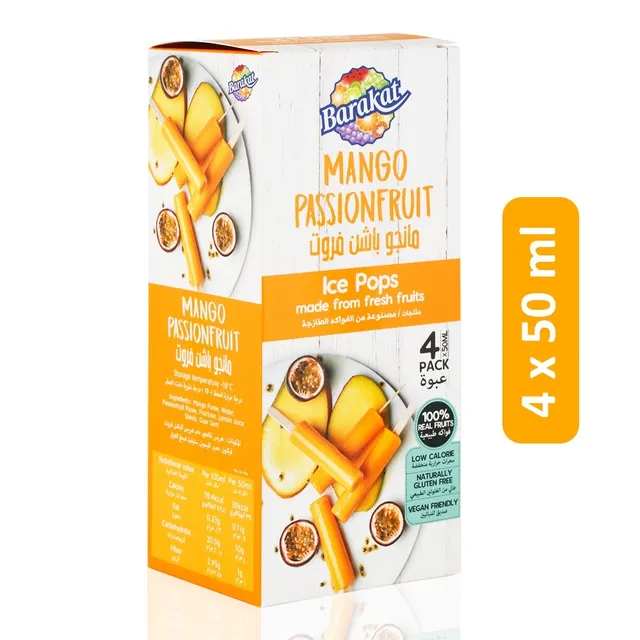 Barakat Mango Passionfruit Ice Pops