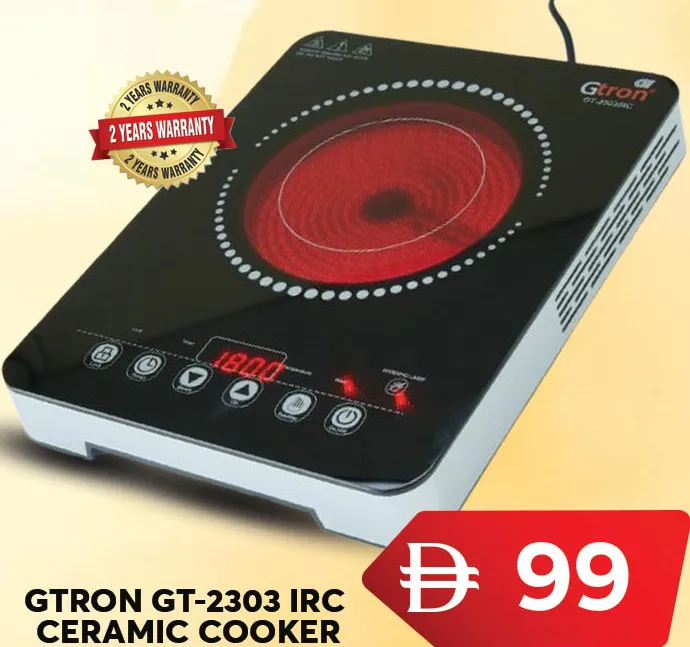 Gtron موقد سيراميك Irc