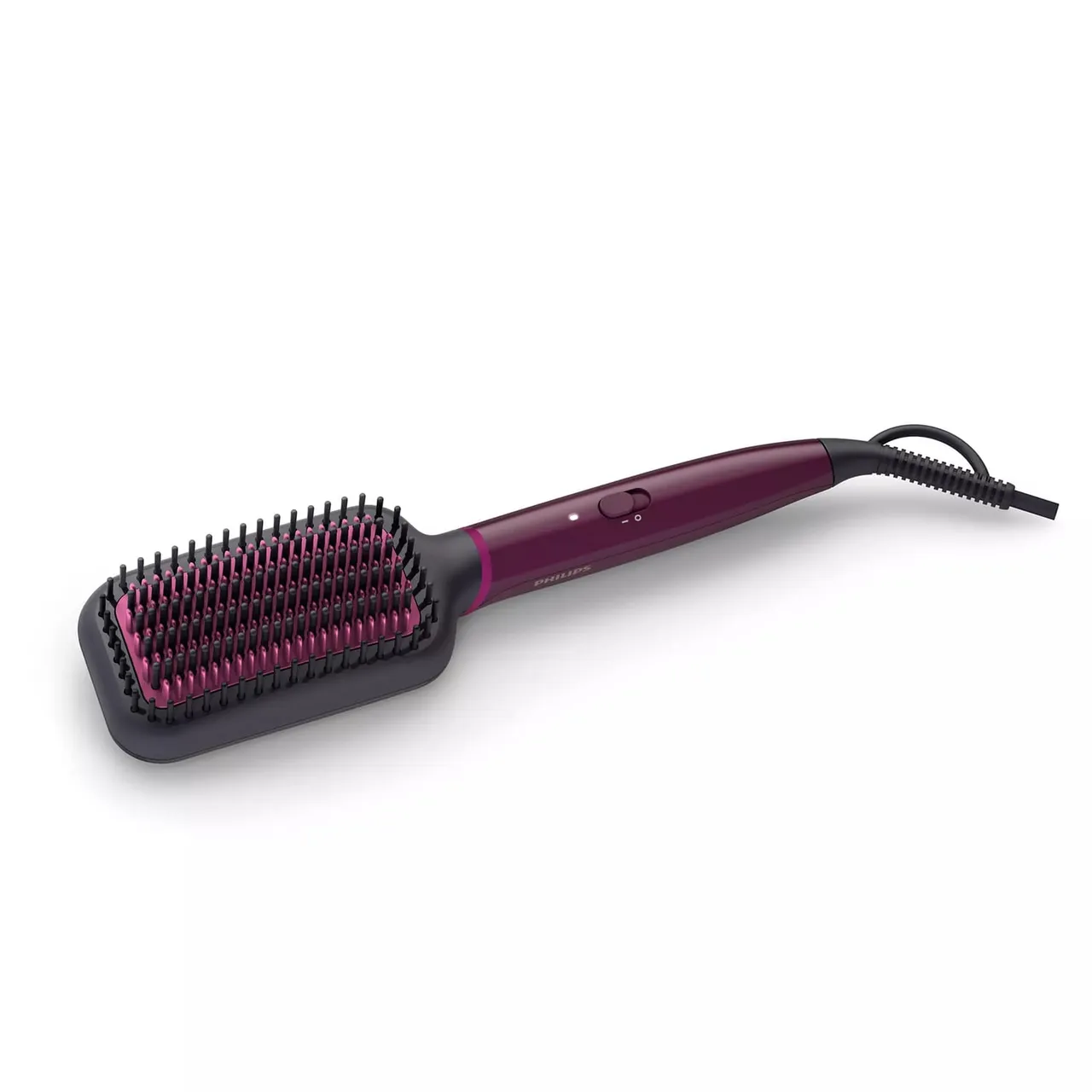 Philips مملس شعر، نبيذي داكن، BHH730/03