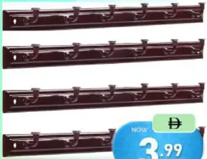 Hanger Black 5 Hook