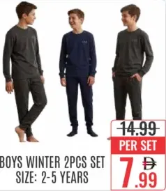 Boys Winter 2Pcs Set