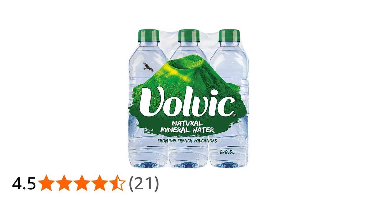 Volvic مياه معدنية 4+2 مجانا