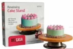 Delcasa ستاند كيك دوار