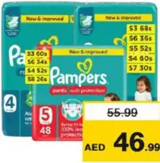 Pampers Pants/Diapers Mega Pack Assorted