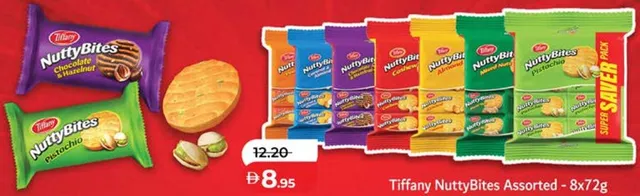 Tiffany Nutty Bites Assorted