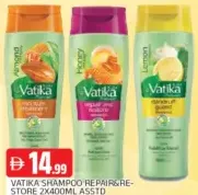 Vatika Shampoo Repair/Re-Store Assorted