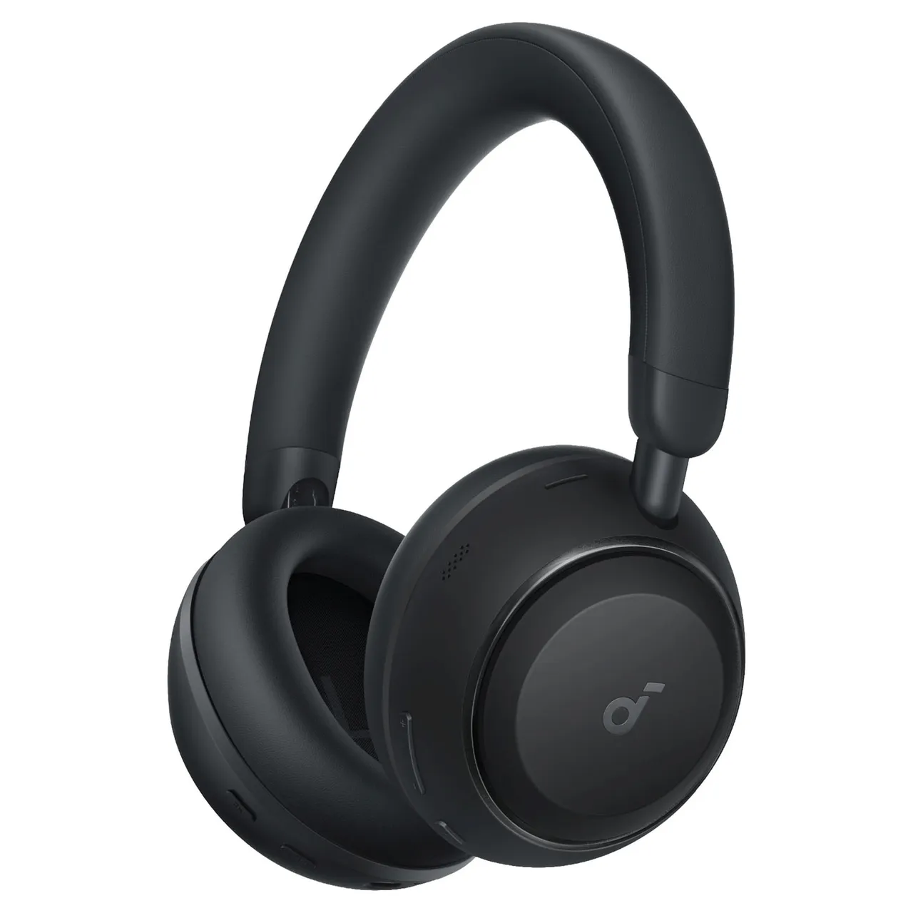 Anker سماعات رأس Soundcore Space 2 لاسلكية بخاصية إلغاء الضوضاء فوق الأذن، أسود