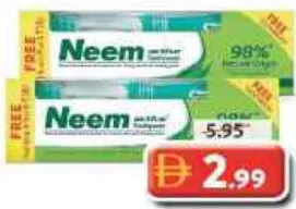 Neem معجون أسنان نشط