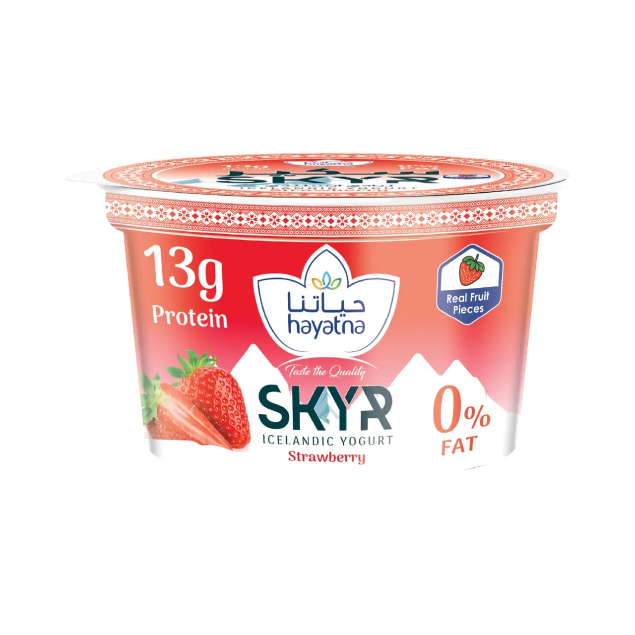 Hayatna زبادي آيسلندي بالفراولة SKYR