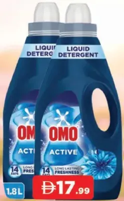Omo Liquid Active Blu