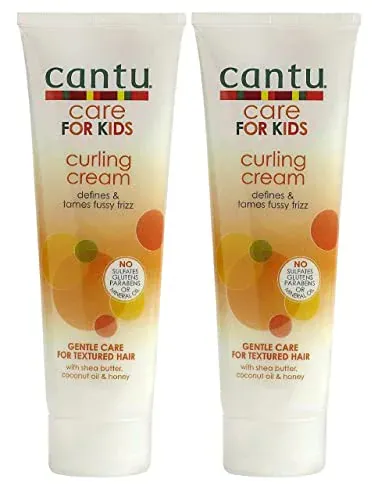 Cantu كريم تجعيد الشعر للأطفال Care For Kids 8oz.