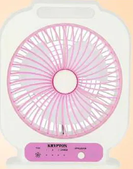 Krypton Rech Mini Table Fan&Led