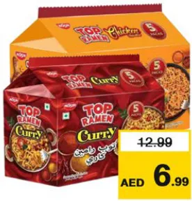 Top Ramen Noodles Assorted