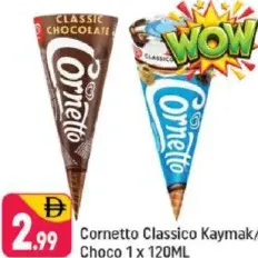 Cornetto Classico Kaymak/Choco