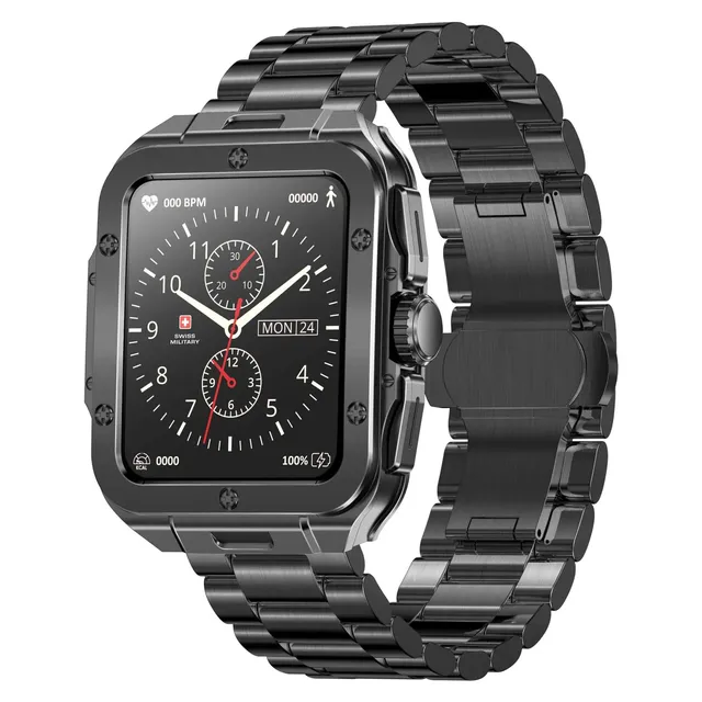 swiss military Smartwatch Alps 2 Black