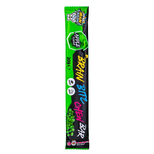 Brain Blasterz Sour candy with apple flavor