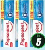 Pepsodent معجون أسنان Germicheck + فرشاة أسنان