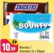 bounty / snickers