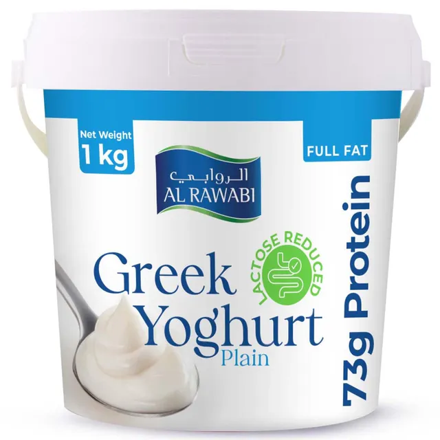 Al Rawabi Greek Yoghurt Plain 73g Protein