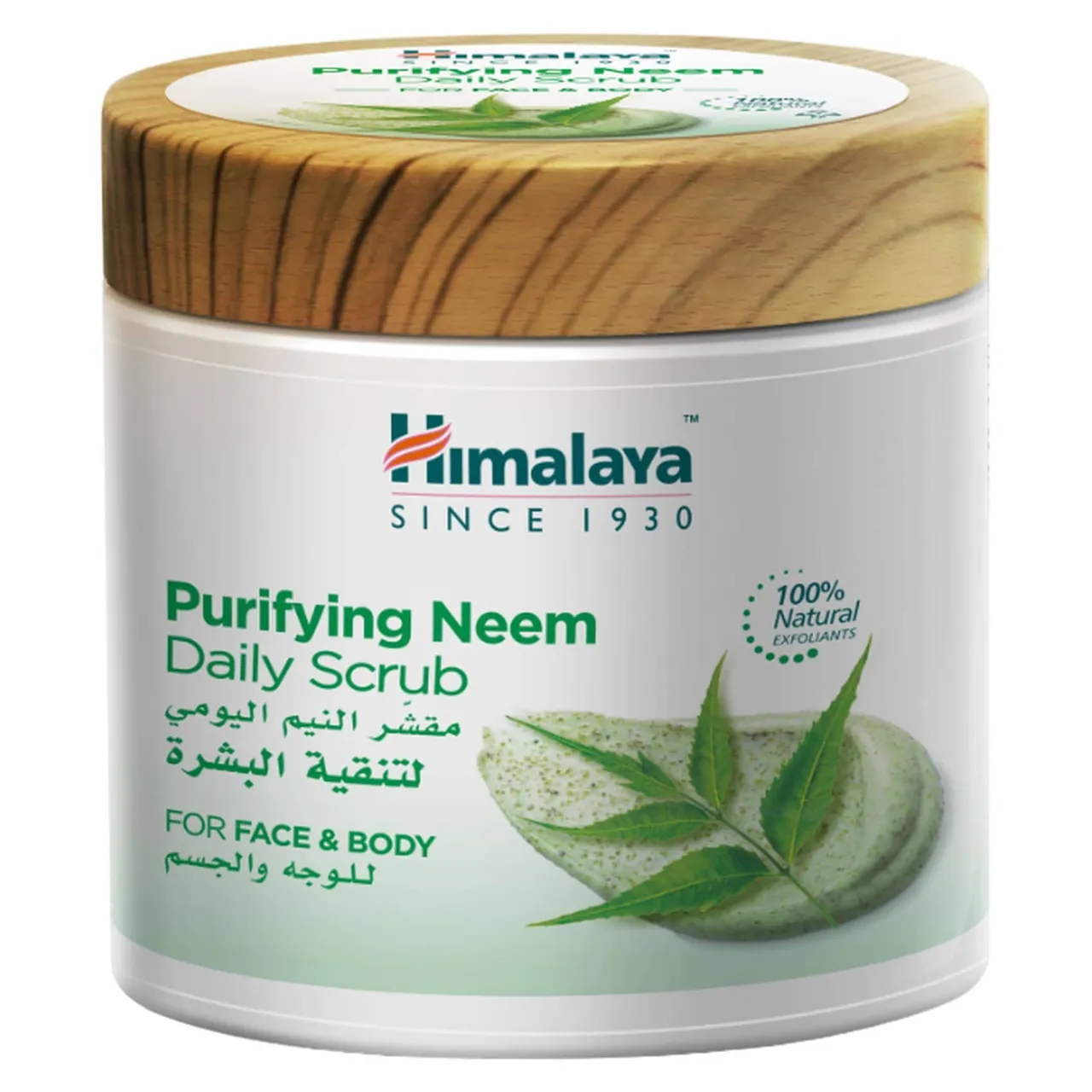 Himalaya مقشر يومي منقي بالنيم للوجه والجسم