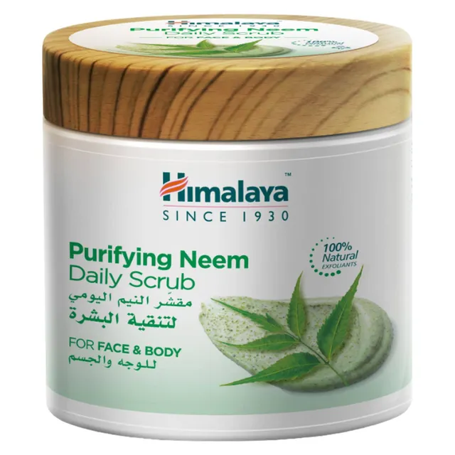 Himalaya Purifying Neem Daily Scrub For Face And Body