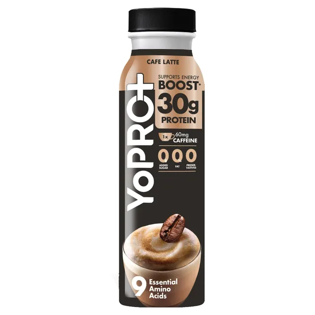 YoPRO+ High Protein Cafe Latte Flavoured Milk