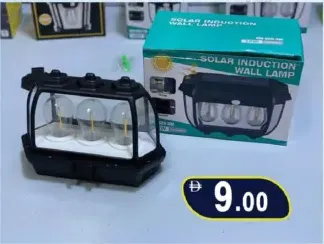 Solar Induction Wall Lamp 38W Hw669-3W