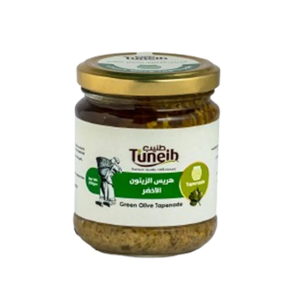 Tuneib معجون الزيتون الأخضر (تابيناد)