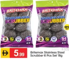 Britemax Stainless Steel Scrubber