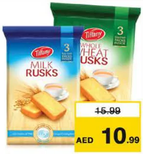 Tiffany Whole Wheat /Milk Rusk