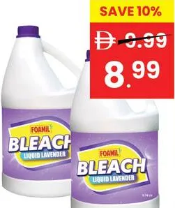 Foamil Bleach Liquid Lavender