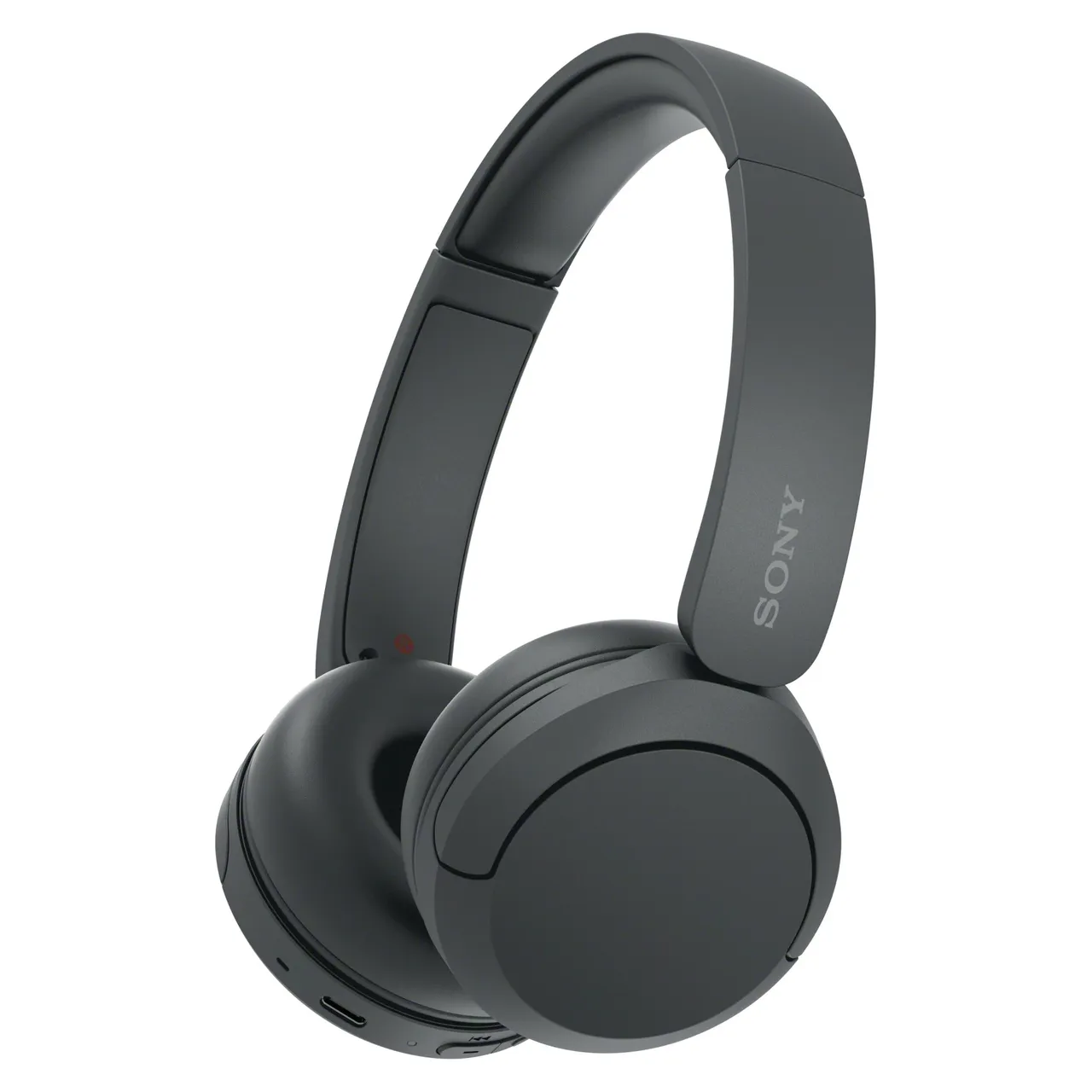 Sony سماعات رأس WH-CH520 مع ميكروفون بلوتوث فوق الأذن سوداء